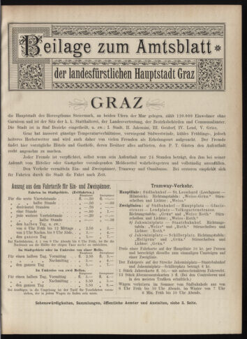 Amtsblatt der landesfürstlichen Hauptstadt Graz 18970210 Seite: 21