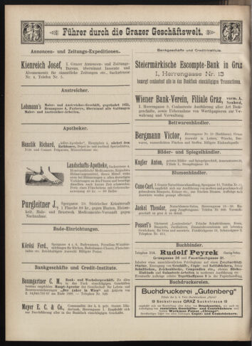 Amtsblatt der landesfürstlichen Hauptstadt Graz 18970210 Seite: 24