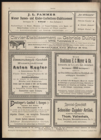 Amtsblatt der landesfürstlichen Hauptstadt Graz 18970210 Seite: 30