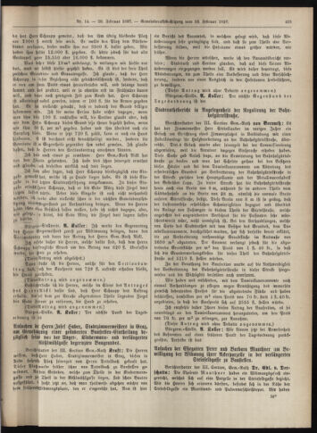 Amtsblatt der landesfürstlichen Hauptstadt Graz 18970220 Seite: 11