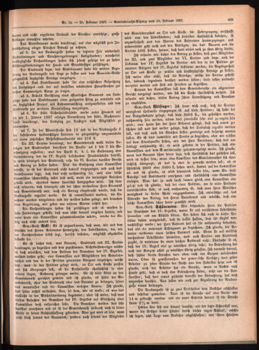 Amtsblatt der landesfürstlichen Hauptstadt Graz 18970220 Seite: 7