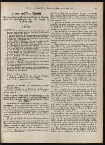 Amtsblatt der landesfürstlichen Hauptstadt Graz 18970310 Seite: 23