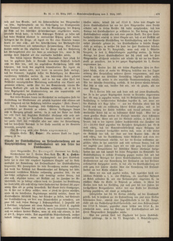 Amtsblatt der landesfürstlichen Hauptstadt Graz 18970310 Seite: 33