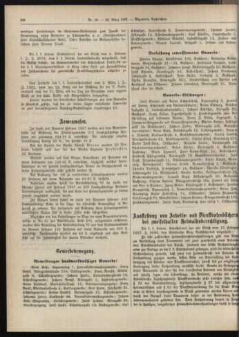 Amtsblatt der landesfürstlichen Hauptstadt Graz 18970310 Seite: 40