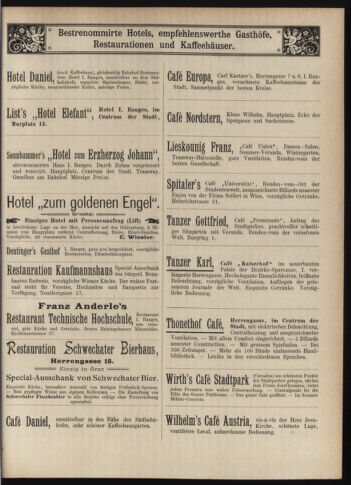 Amtsblatt der landesfürstlichen Hauptstadt Graz 18970310 Seite: 55