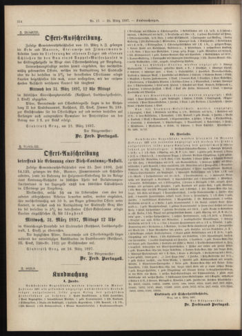 Amtsblatt der landesfürstlichen Hauptstadt Graz 18970320 Seite: 22