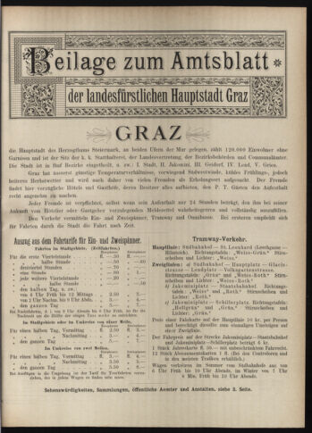 Amtsblatt der landesfürstlichen Hauptstadt Graz 18970320 Seite: 25