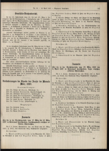 Amtsblatt der landesfürstlichen Hauptstadt Graz 18970410 Seite: 11