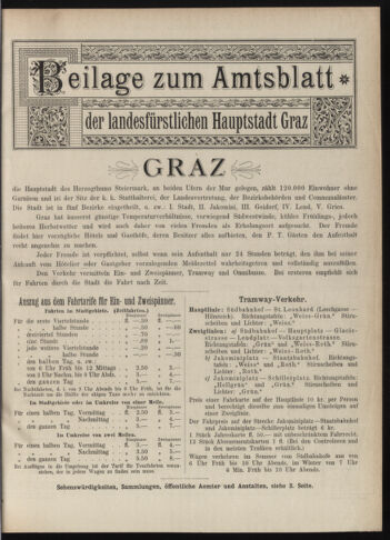 Amtsblatt der landesfürstlichen Hauptstadt Graz 18970410 Seite: 19