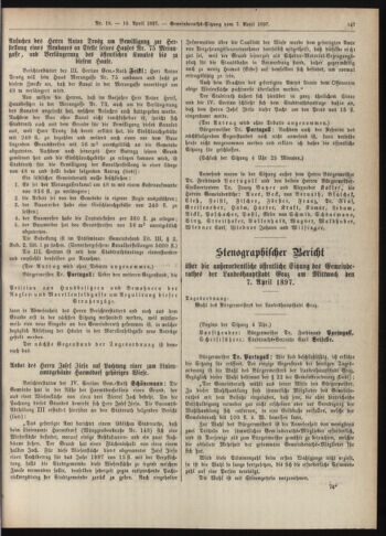 Amtsblatt der landesfürstlichen Hauptstadt Graz 18970410 Seite: 3