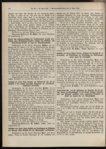 Amtsblatt der landesfürstlichen Hauptstadt Graz 18970420 Seite: 10