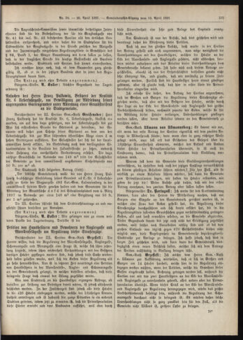 Amtsblatt der landesfürstlichen Hauptstadt Graz 18970420 Seite: 11