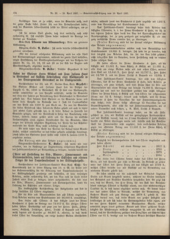 Amtsblatt der landesfürstlichen Hauptstadt Graz 18970420 Seite: 12