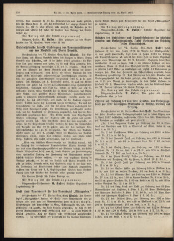 Amtsblatt der landesfürstlichen Hauptstadt Graz 18970420 Seite: 16