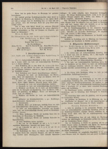 Amtsblatt der landesfürstlichen Hauptstadt Graz 18970420 Seite: 18