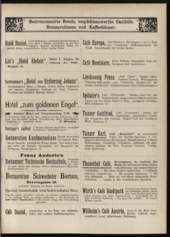 Amtsblatt der landesfürstlichen Hauptstadt Graz 18970420 Seite: 33