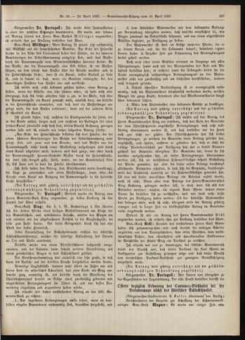 Amtsblatt der landesfürstlichen Hauptstadt Graz 18970420 Seite: 5