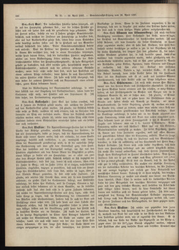 Amtsblatt der landesfürstlichen Hauptstadt Graz 18970430 Seite: 10