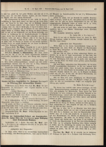 Amtsblatt der landesfürstlichen Hauptstadt Graz 18970430 Seite: 15