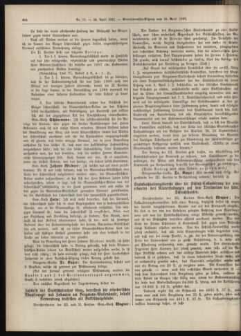 Amtsblatt der landesfürstlichen Hauptstadt Graz 18970430 Seite: 18