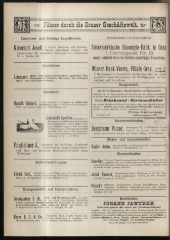 Amtsblatt der landesfürstlichen Hauptstadt Graz 18970430 Seite: 32