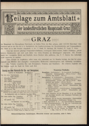 Amtsblatt der landesfürstlichen Hauptstadt Graz 18970510 Seite: 19