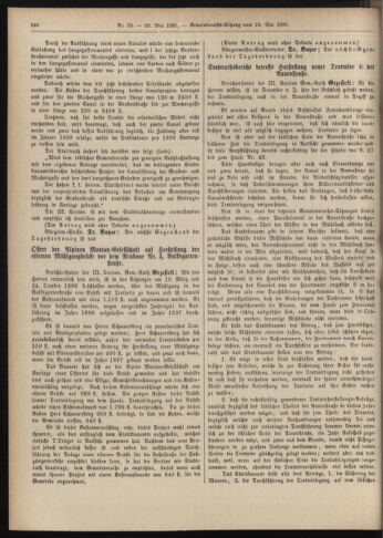 Amtsblatt der landesfürstlichen Hauptstadt Graz 18970520 Seite: 14