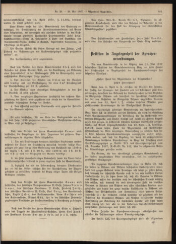 Amtsblatt der landesfürstlichen Hauptstadt Graz 18970520 Seite: 19