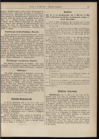 Amtsblatt der landesfürstlichen Hauptstadt Graz 18970520 Seite: 21