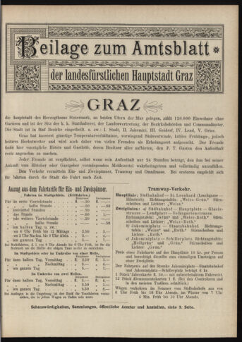 Amtsblatt der landesfürstlichen Hauptstadt Graz 18970520 Seite: 27