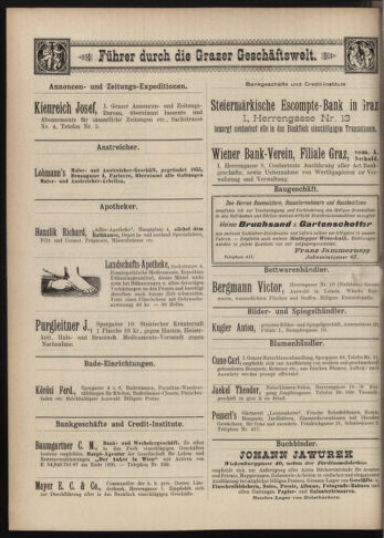 Amtsblatt der landesfürstlichen Hauptstadt Graz 18970520 Seite: 30