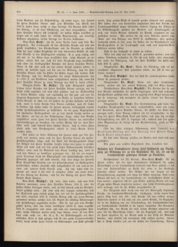 Amtsblatt der landesfürstlichen Hauptstadt Graz 18970601 Seite: 14