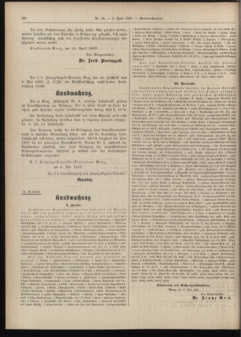 Amtsblatt der landesfürstlichen Hauptstadt Graz 18970601 Seite: 30