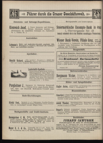 Amtsblatt der landesfürstlichen Hauptstadt Graz 18970601 Seite: 36