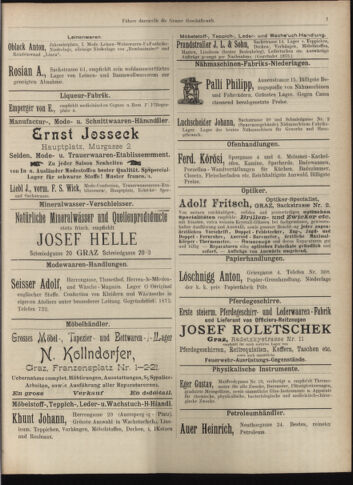 Amtsblatt der landesfürstlichen Hauptstadt Graz 18970601 Seite: 39