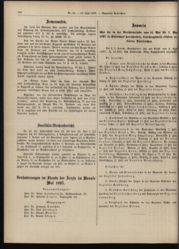 Amtsblatt der landesfürstlichen Hauptstadt Graz 18970610 Seite: 16