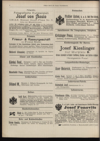 Amtsblatt der landesfürstlichen Hauptstadt Graz 18970610 Seite: 26