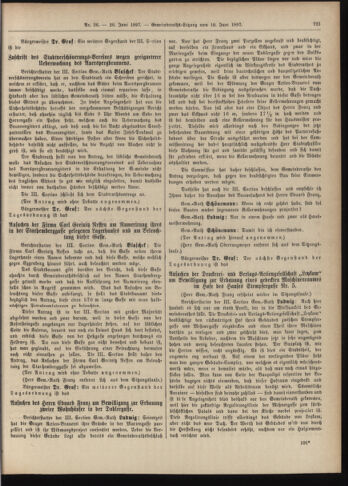 Amtsblatt der landesfürstlichen Hauptstadt Graz 18970620 Seite: 11