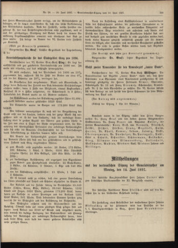 Amtsblatt der landesfürstlichen Hauptstadt Graz 18970620 Seite: 21