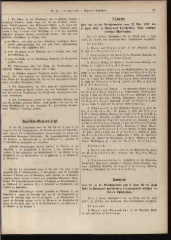 Amtsblatt der landesfürstlichen Hauptstadt Graz 18970620 Seite: 23