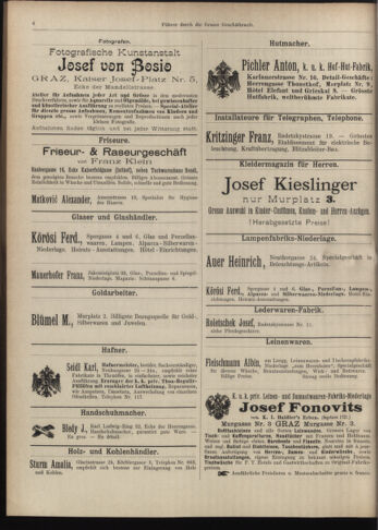 Amtsblatt der landesfürstlichen Hauptstadt Graz 18970620 Seite: 36