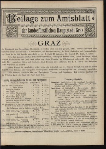 Amtsblatt der landesfürstlichen Hauptstadt Graz 18970630 Seite: 25