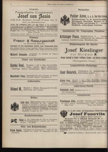 Amtsblatt der landesfürstlichen Hauptstadt Graz 18970630 Seite: 30