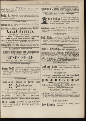 Amtsblatt der landesfürstlichen Hauptstadt Graz 18970630 Seite: 31