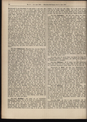 Amtsblatt der landesfürstlichen Hauptstadt Graz 18970630 Seite: 6