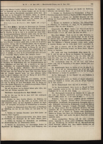 Amtsblatt der landesfürstlichen Hauptstadt Graz 18970630 Seite: 7