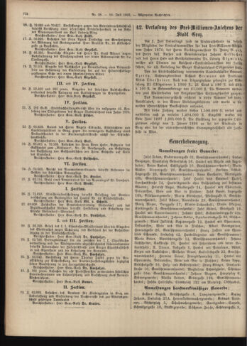 Amtsblatt der landesfürstlichen Hauptstadt Graz 18970710 Seite: 12