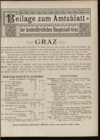 Amtsblatt der landesfürstlichen Hauptstadt Graz 18970710 Seite: 21