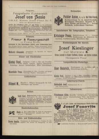 Amtsblatt der landesfürstlichen Hauptstadt Graz 18970710 Seite: 26