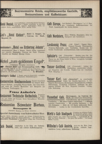 Amtsblatt der landesfürstlichen Hauptstadt Graz 18970710 Seite: 29